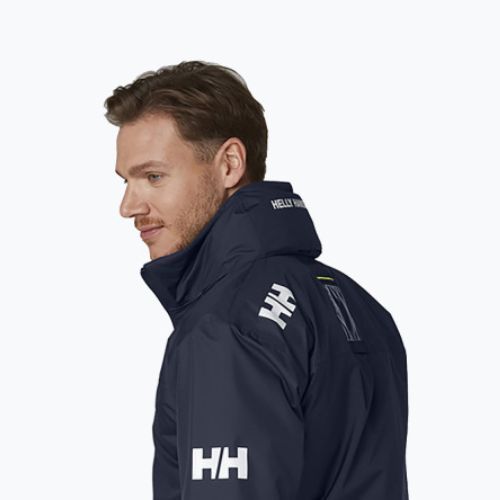 Kurtka żeglarska męska Helly Hansen Crew Hooded navy