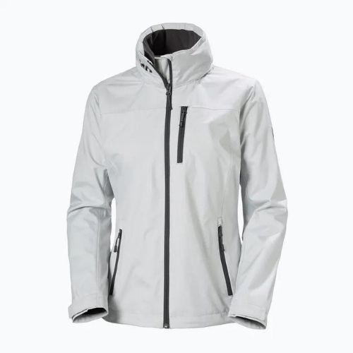 Kurtka żeglarska damska Helly Hansen Crew Hooded Midlayer grey fog