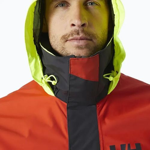 Kurtka żeglarska męska Helly Hansen Newport Coastal patrol orange