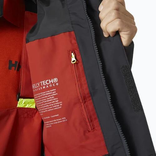 Kurtka żeglarska męska Helly Hansen Newport Coastal patrol orange