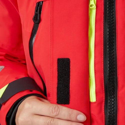 Kurtka żeglarska damska Helly Hansen Skagen Offshore alert red