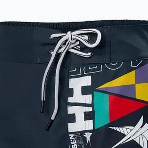 Szorty kąpielowe męskie Helly Hansen Newport navy burgee aop