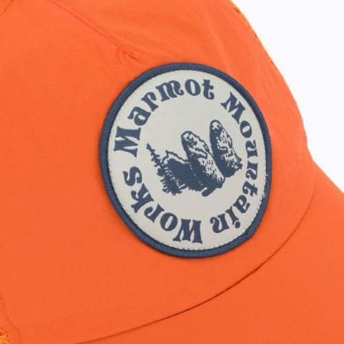 Czapka z daszkiem Marmot Alpine Soft Mesh Trucker orange pepper