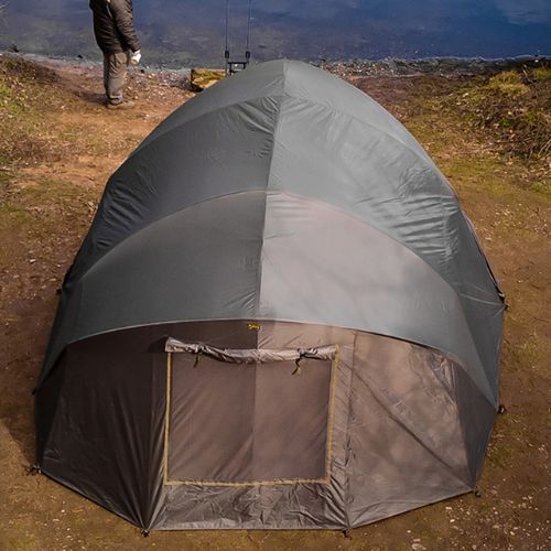 Namiot 3-osobowy Prologic Fulcrum Session Bivvy & Overwrap szary PLS041