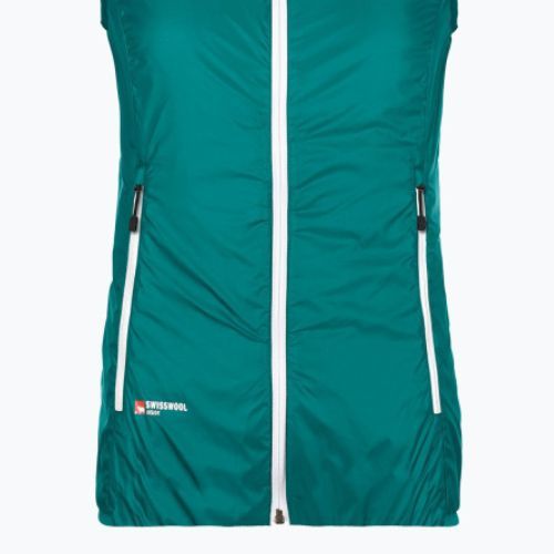 Bezrękawnik damski ORTOVOX Swisswool Piz Boe pacific green
