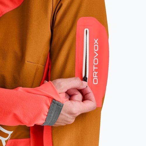 Kurtka softshell damska ORTOVOX Berrino coral