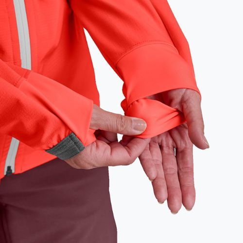 Kurtka softshell damska ORTOVOX Berrino coral