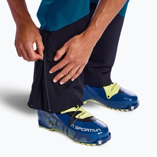 Spodnie softshell męskie ORTOVOX Pordoi petrol blue