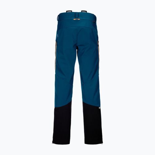Spodnie softshell męskie ORTOVOX Pordoi petrol blue