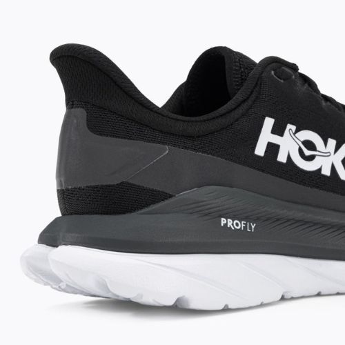 Buty do biegania damskie HOKA Mach 4 black/dark shadow