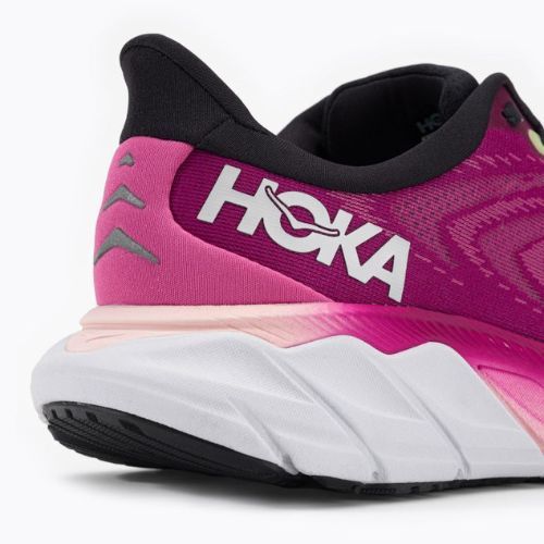 Buty do biegania damskie HOKA Arahi 6 festival fuchsia/ibis rose