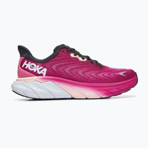 Buty do biegania damskie HOKA Arahi 6 festival fuchsia/ibis rose