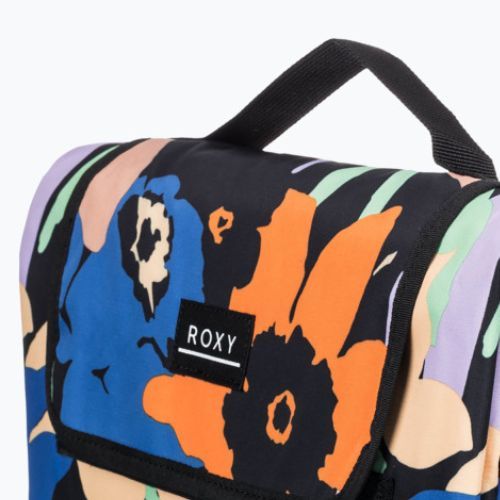 Koc plażowy ROXY Spring Bouquet anthracite flower jammin