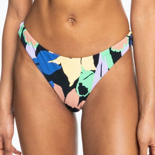 Dół od stroju kąpielowego ROXY Color Jam Cheeky anthracite flower jammin