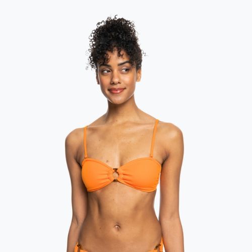 Góra od stroju kąpielowego ROXY Color Jam Bandeau tangelo