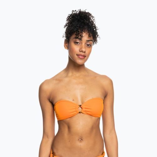 Góra od stroju kąpielowego ROXY Color Jam Bandeau tangelo