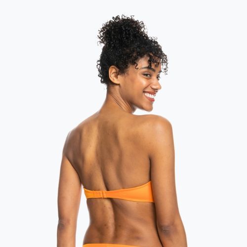 Góra od stroju kąpielowego ROXY Color Jam Bandeau tangelo