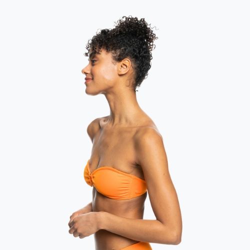 Góra od stroju kąpielowego ROXY Color Jam Bandeau tangelo