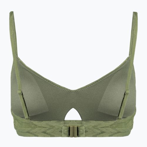Góra od stroju kąpielowego ROXY Current Coolness Bralette loden green