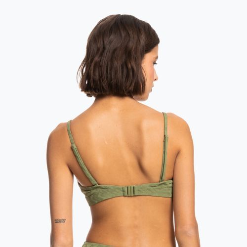 Góra od stroju kąpielowego ROXY Current Coolness Bralette loden green