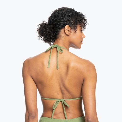 Góra od stroju kąpielowego ROXY Current Coolness Elongated Triangle loden green