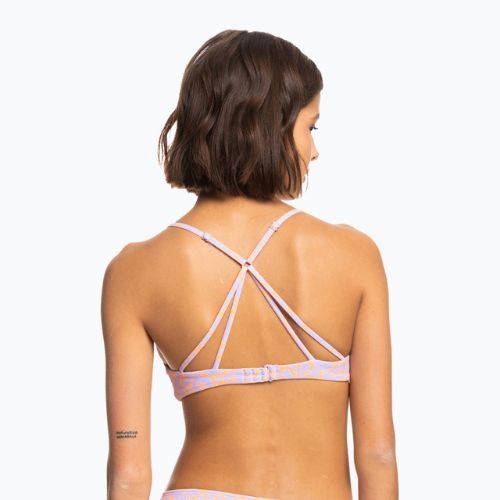 Góra od stroju kąpielowego ROXY Hawaiian Heat Athletic Triangle mock orange hawaiianheat