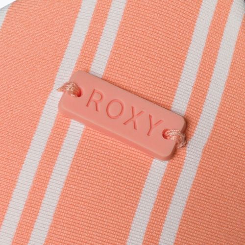 Góra od stroju kąpielowego ROXY Into The Sun Athletic Triangle papaya punch novelta stripe h