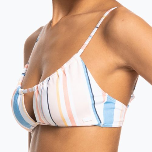 Góra od stroju kąpielowego ROXY Beach Classics Bralette peach whip sand stripper