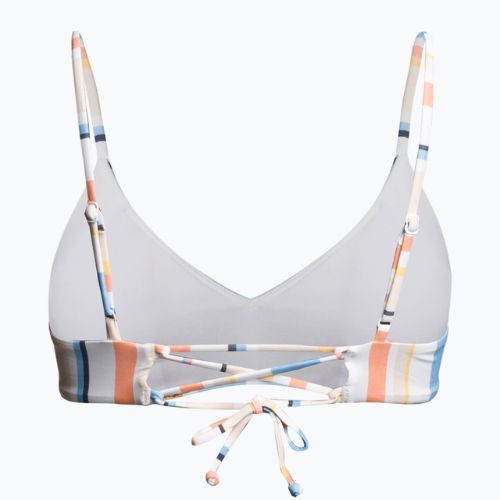 Góra od stroju kąpielowego ROXY Beach Classics Strappy Bra peach whip sand stripper