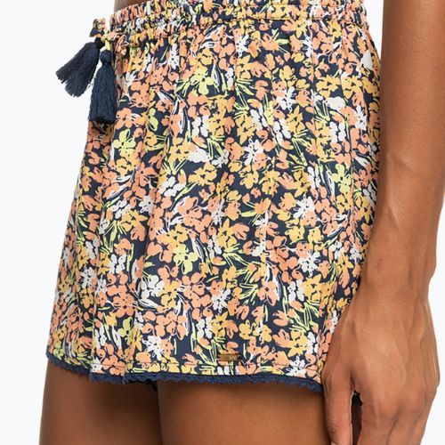 Szorty kąpielowe damskie ROXY Salty Tan mood indigo ditsy love