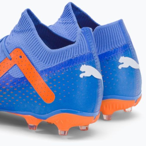 Buty piłkarskie męskie PUMA Future Match FG/AG blue glimmer/puma white/ultra orange