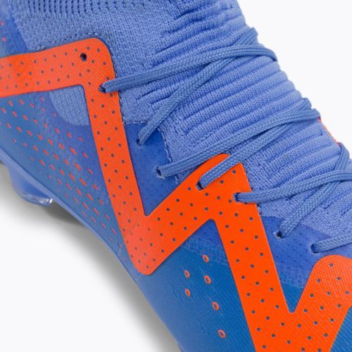 Buty piłkarskie męskie PUMA Future Match MXSG blue glimmer/puma white/ultra orange