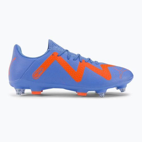Buty piłkarskie męskie PUMA Future Play MXSG blue glimmer/puma white/ultra orange