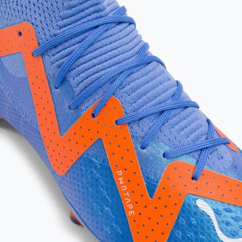 Buty piłkarskie męskie PUMA Future Pro FG/AG blue glimmer/puma white/ultra orange