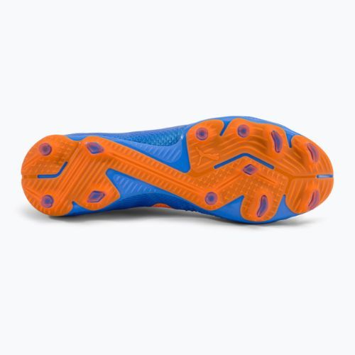 Buty piłkarskie męskie PUMA Future Pro FG/AG blue glimmer/puma white/ultra orange