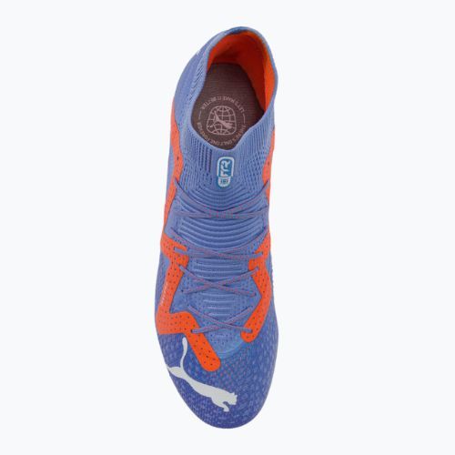 Buty piłkarskie męskie PUMA Future Ultimate FG/AG blue glimmer/puma white/ultra orange