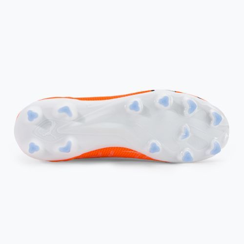 Buty piłkarskie dziecięce PUMA Ultra Match LL FG/AG ultra orange/puma white/blue glimmer