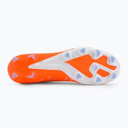 Buty piłkarskie męskie PUMA Ultra Match+ LL FG/AG ultra orange/puma white/blue glimmer