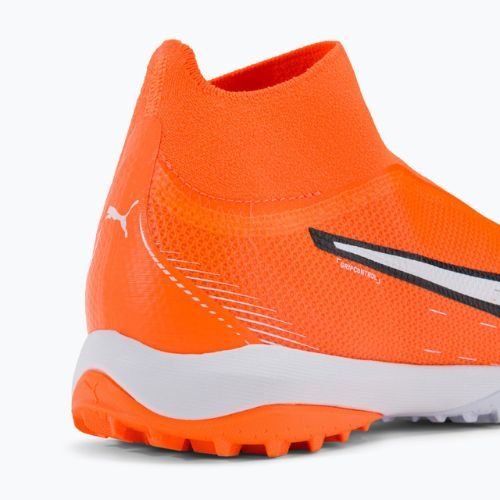 Buty piłkarskie męskie PUMA Ultra Match+ LL TT ultra orange/puma white/blue glimmer