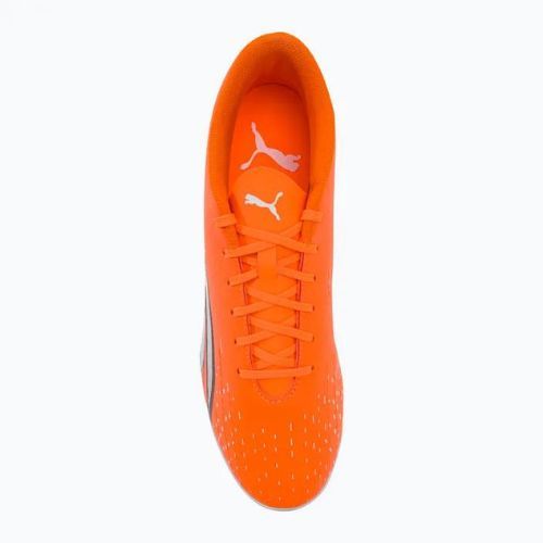 Buty piłkarskie męskie PUMA Ultra Play IT ultra orange/puma white/blue glimmer