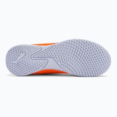 Buty piłkarskie dziecięce PUMA Ultra Play IT ultra orange/puma white/blue glimmer