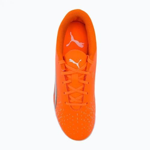 Buty piłkarskie dziecięce PUMA Ultra Play IT ultra orange/puma white/blue glimmer