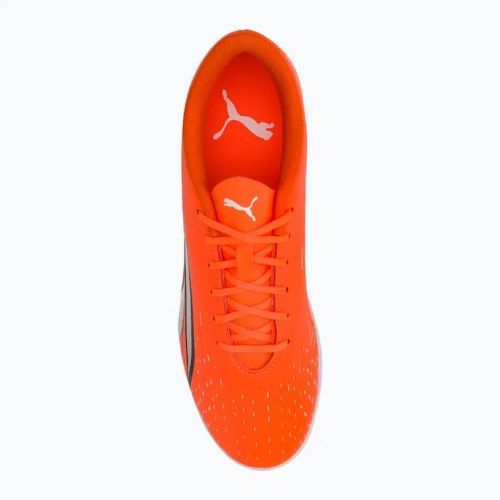 Buty piłkarskie męskie PUMA Ultra Play TT ultra orange/puma white/blue glimmer