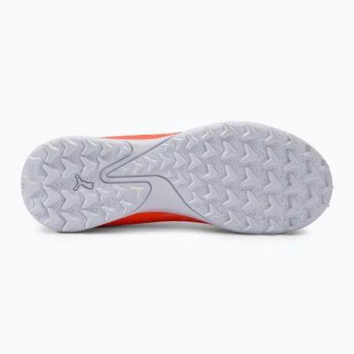 Buty piłkarskie dziecięce PUMA Ultra Play TT ultra orange/puma white/blue glimmer