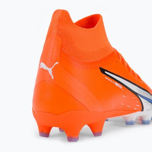 Buty piłkarskie męskie PUMA Ultra Pro FG/AG ultra orange/puma white/blue glimmer