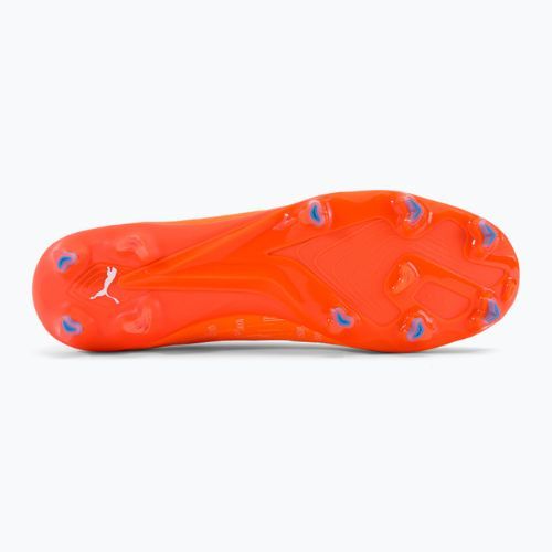 Buty piłkarskie męskie PUMA Ultra Ultimate FG/AG ultra orange/puma white/blue glimmer