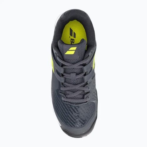 Buty do tenisa dziecięce Babolat Propulse All Court grey/aero