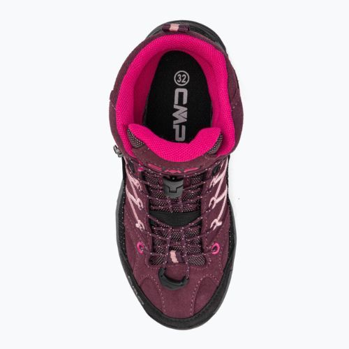 Buty trekkingowe dziecięce CMP Rigel Mid Wp prugna/peach