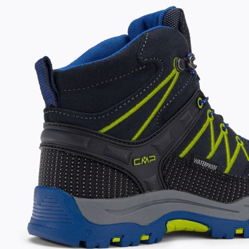 Buty trekkingowe dziecięce CMP Rigel Mid Wp blue/electric