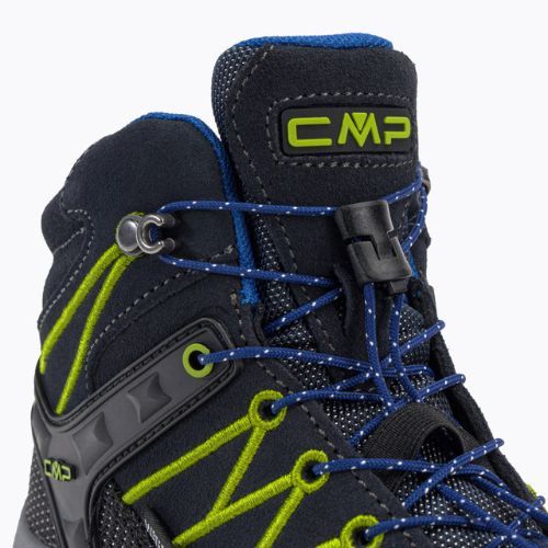 Buty trekkingowe dziecięce CMP Rigel Mid Wp blue/electric